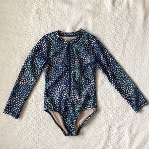 Girls Tea Collection Long Sleeve Swimsuit